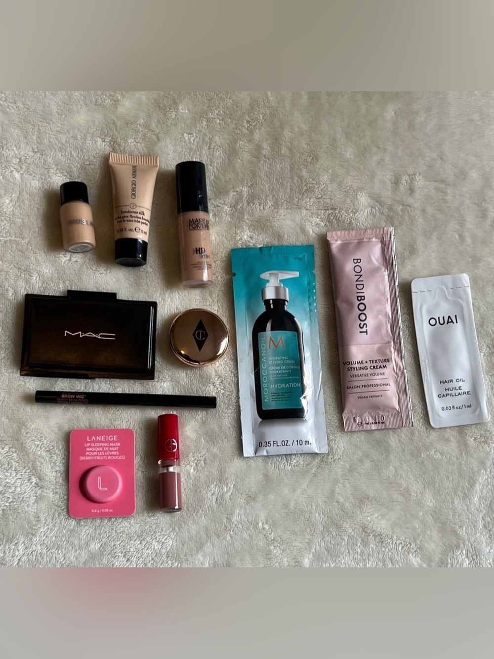Makeup & Haircare Samples Bundle 11 Pcs